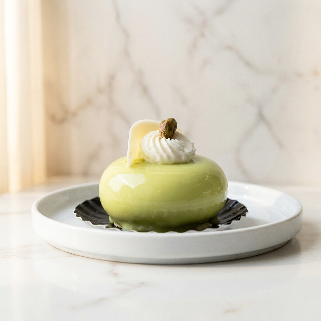 Mousse Pistache Framboise